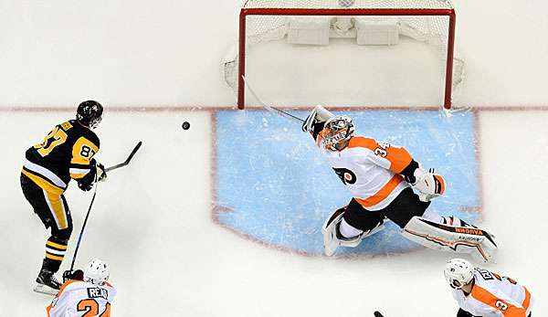 Sidney Crosby hat zum Auftakt der Playoffs drei Tore erzielt.