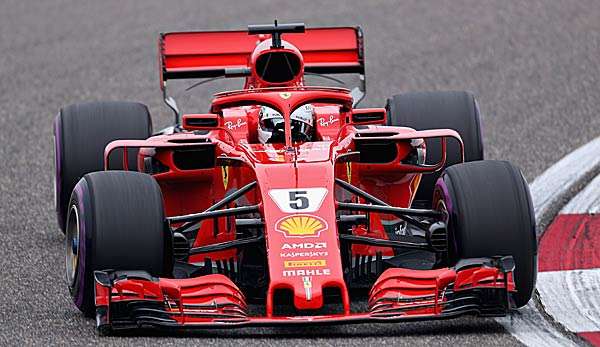 Sebastian Vettel holte sich in China erneut die Pole Position.