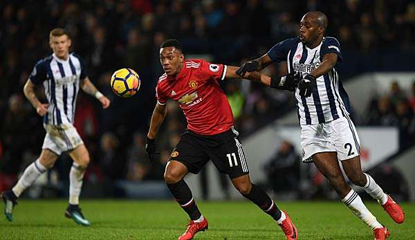 Manchester United empfängt am Sonntag, den 15. April den Tabellenletzten West Bromwich Albion. 