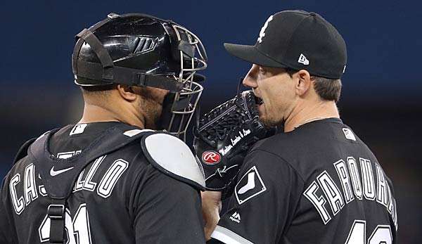 Danny Farquhar (re.) verlor das Bewusstsein.