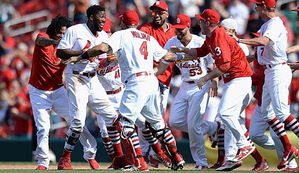 Die St. Louis Cardinals feierten einen späten Sieg.