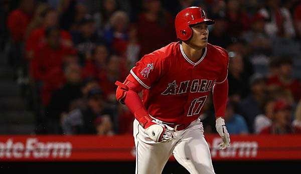 Ohtani verletzte sich am Sprunggelenk.