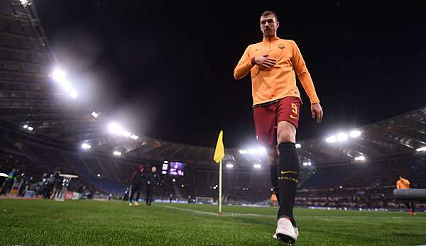 Edin Dzeko erzielte in der laufenden Champions-League-Saison bereits sechs Treffer.