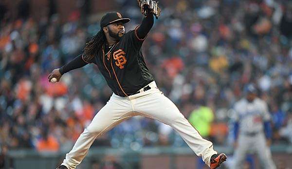 Johnny Cueto leidet an Problemen am rechten Ellenbogen.