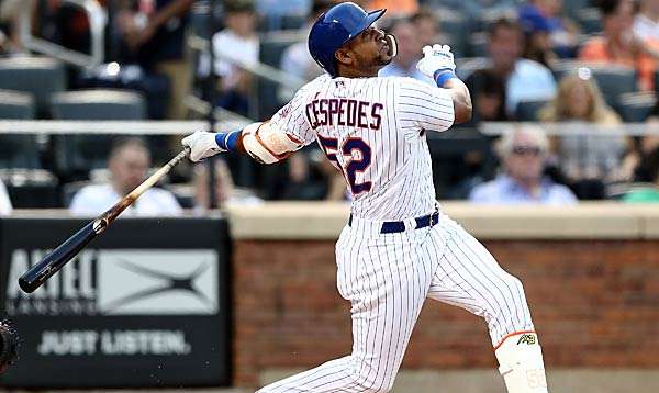 Yoenis Cespedes ist bekannt für seine zahlreichen Halskettchen.