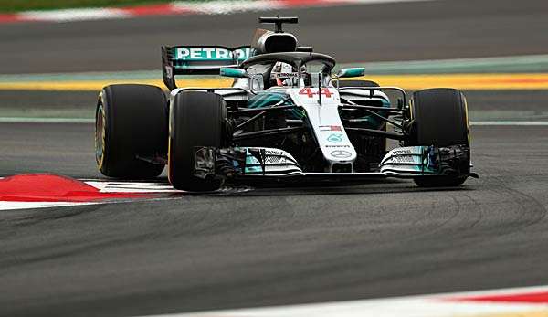Lewis Hamilton sicherte sich in Spanien seine erste Pole der Saison.