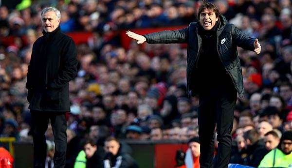 Antonio Conte und Jose Mourinho stehen sich im Finale des FA-Cups gegenüber. 