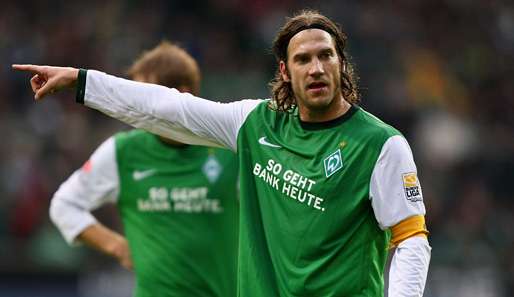 Werder-Kapitän Torsten Frings gibt die Richtung vor: In Wien soll der dritte Sieg infolge her