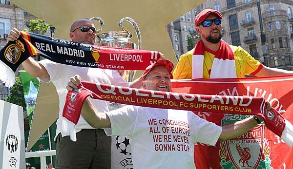 Im Champions-League-Finale 2018 stehen sich der FC Liverpool und Real Madrid gegenüber. 