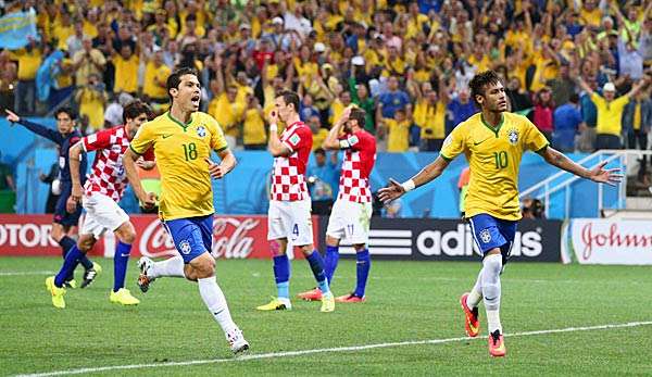 Das Eröffnungsspiel der WM 2014 konnten die Brasilianer mit 3:1 für sich entscheiden.