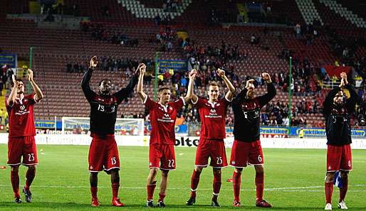 Gibt es in Lautern wieder Grund zu feiern? Bei einem Sieg winkt vorübergehend Platz eins