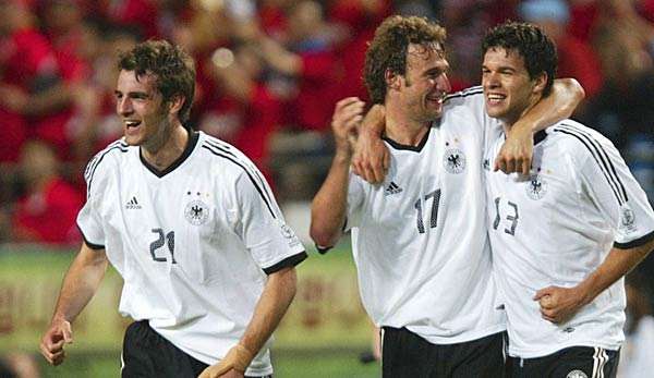 Michael Ballack sorgte im Halbfinale gegen Südkorea für den Finaleinzug der deutschen Mannschaft.