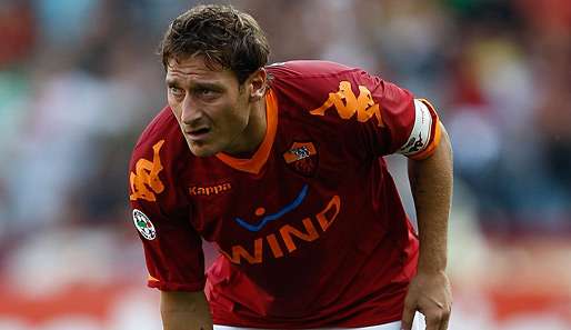Der Meniskus seines rechten Knies bereitet Franceso Totti schon seit Jahren immer wieder Probleme