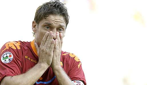 Francesco Totti wurde 1998 und 2004 zum besten Spieler der Serie A gewählt