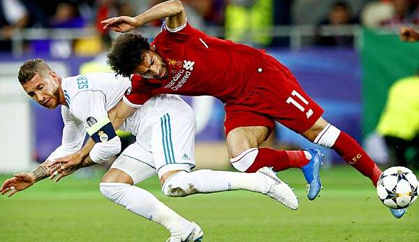 Mohamed Salah verletzte sich im Finale der Champions League. 