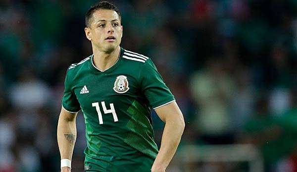 Chicharito tritt mit Mexiko bei der WM in Russland an. 