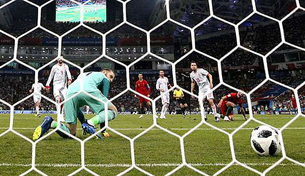 Cristiano Ronaldo erzielte das 1:0 für Portugal.