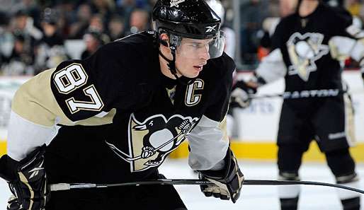 Sidney Crosby hat in dieser Saison bislang neun Tore und fünf Assists für Pittsburgh gesammelt