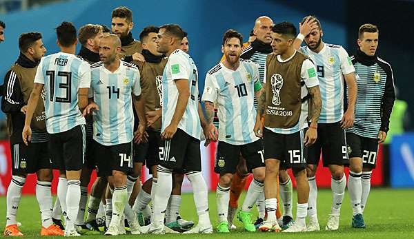 Argentinien steht im Achtelfinale der WM 2018 in Russland.