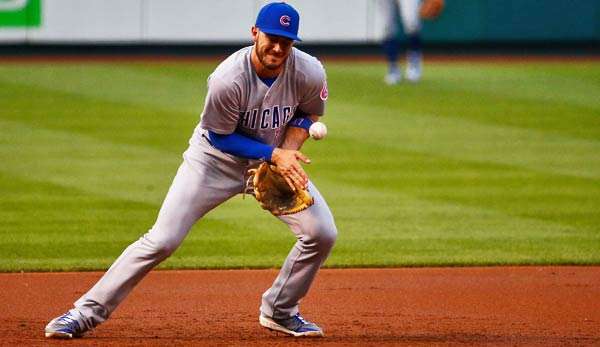Kris Bryant hat sich an der Schulter verletzt.
