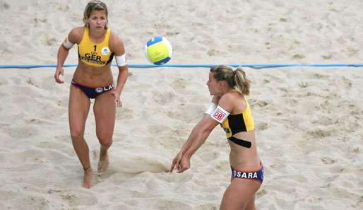 Platz fünf in Sanya: Laura Ludwig und Sara Goller