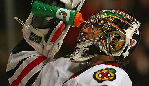Blackhawks-Goalie Cristobal Huet schwankt häufig zwischen Genie und Wahnsinn 