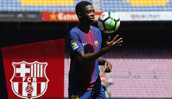 Ousmane Dembele bereut seinen Wechsel zum FC Barcelona nicht. 