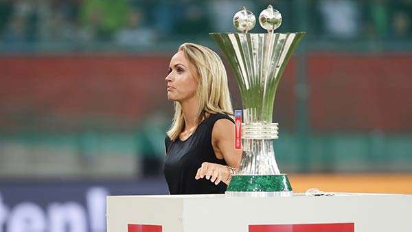 Der Pokal für den ÖFB-Cup.
