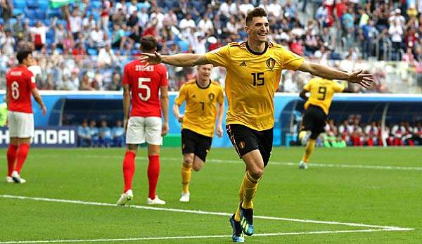 Thomas Meunier schoss das frühe 1:0 für Belgien.