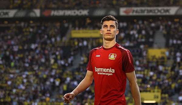 Kai Havertz von Bayer Leverkusen ist mit der Fritz-Walter-Medaille in Gold ausgezeichnet worden.