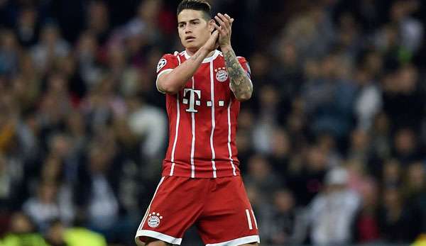 Wie lange spielt James noch für Bayern München?