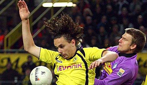 Neven Subotic (l.) kam 2008 auf vom FSV Mainz 05 zu Borussia Dortmund