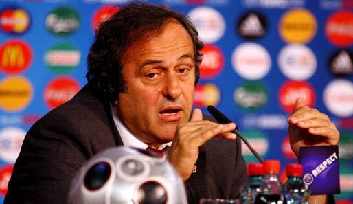 Michel Platini sieht die Bundesliga als Vorbild für andere Ligen