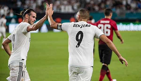 Gareth Bale trifft mit Real Madrid auf Juventus Turin. 