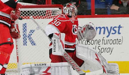 Cam Ward spielt seit 2005 für die Carolina Hurricanes in der NHL