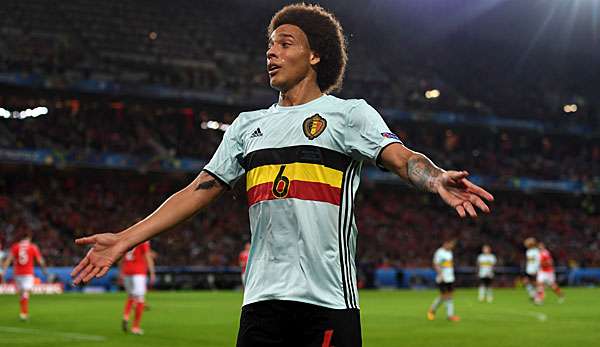 Axel Witsel spielt für die belgische Nationalmannschaft.