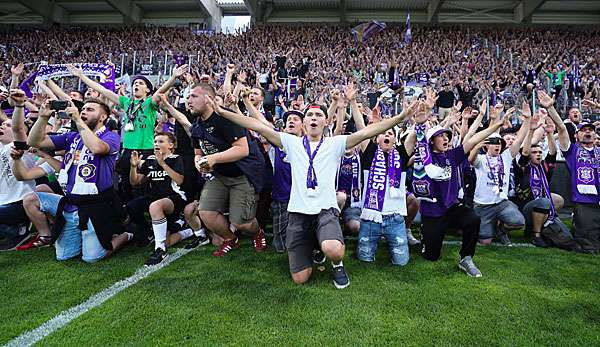 Erzgebirge Aue stieg im Sommer in die 2. Liga auf