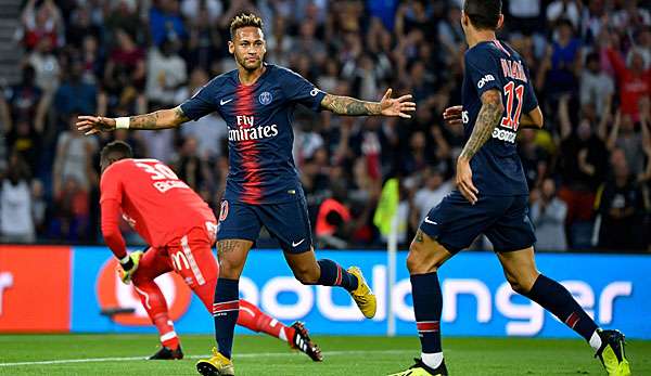 Neymar hat PSG in Führung gebracht.