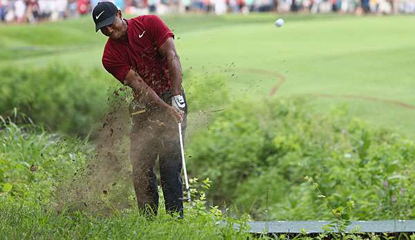 Tiger Woods hat bei der PGA Championship groß aufgespielt.
