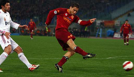 Francesco Totti erzielte in 58 Spielen für die italienische Nationalmannschaft neun Tore