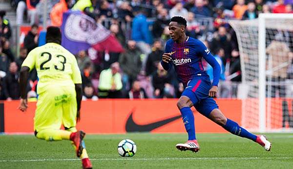 Yerry Mina wechselte nach nur einem halben Jahr von Barcelona zu Manchester United. 