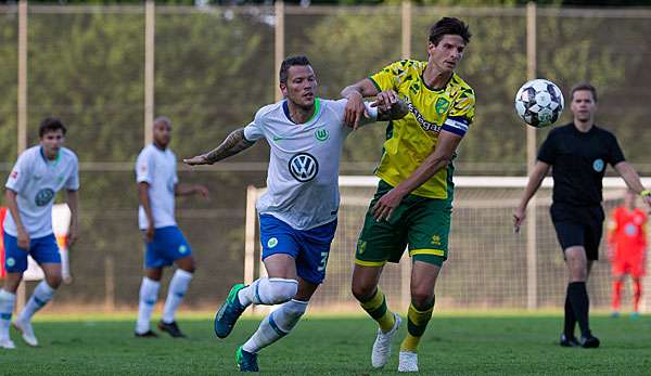Wolfsburg testete in der Vorbereitung gegen Norwich.