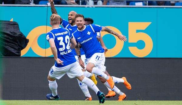 Darmstadt 98 schlägt den 1. FC Magdeburg mit 1:0.