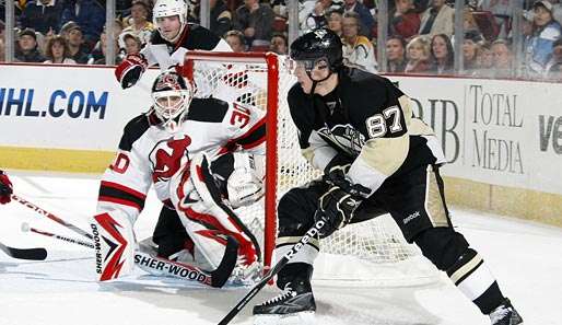 Sidney Crosby und die Pens verloren auch gegen Martin Brodeurs Devils