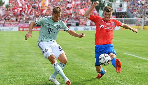 Joshua Kimmich hat den Auftritt des FC Bayern im Pokal kritisiert.