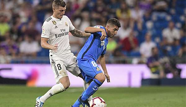 Toni Kroos gewann mit Real den Auftakt gegen Getafe.