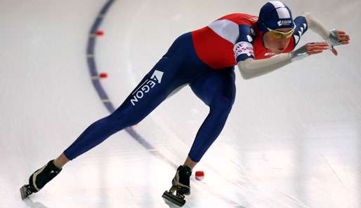 Die Niederländerin Marianne Timmer gewann zwei Olympische Goldmedaillen über 1000 Meter