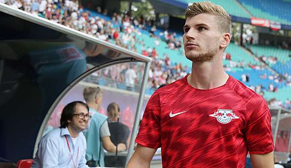 Timo Werner steht gegen Luhansk in der Leipziger Startformation.