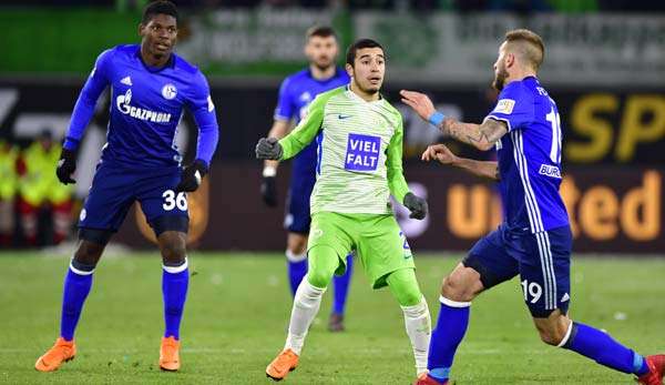 Schalke 04 gewann das letzte Spiel gegen die Wölfe im März mit 1:0.
