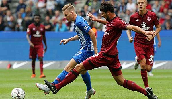 Der 1. FC Nürnberg empfängt Hertha BSC. 